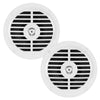 Pyle Marine 5.25” Dual Cone Speakers (white)