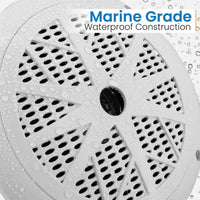 Pyle Marine 6.5” Dual Cone Speakers (white)