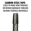 Drill America 1/8" Carbon Steel Npt Tap And "r" Hss Drill Bit Kit In Storage Pouch