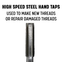 Drill America #2-56 Unc Hss Plug Tap And #51 Hss Drill Bit Kit In Storage Pouch