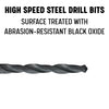 Drill America 3/8"-24 Unf Hss Plug Tap And Q Hss Drill Bit Kit In Storage Pouch