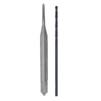 Drill America #5-40 Unc Hss Plug Tap And #38 Hss Drill Bit Kit In Storage Pouch