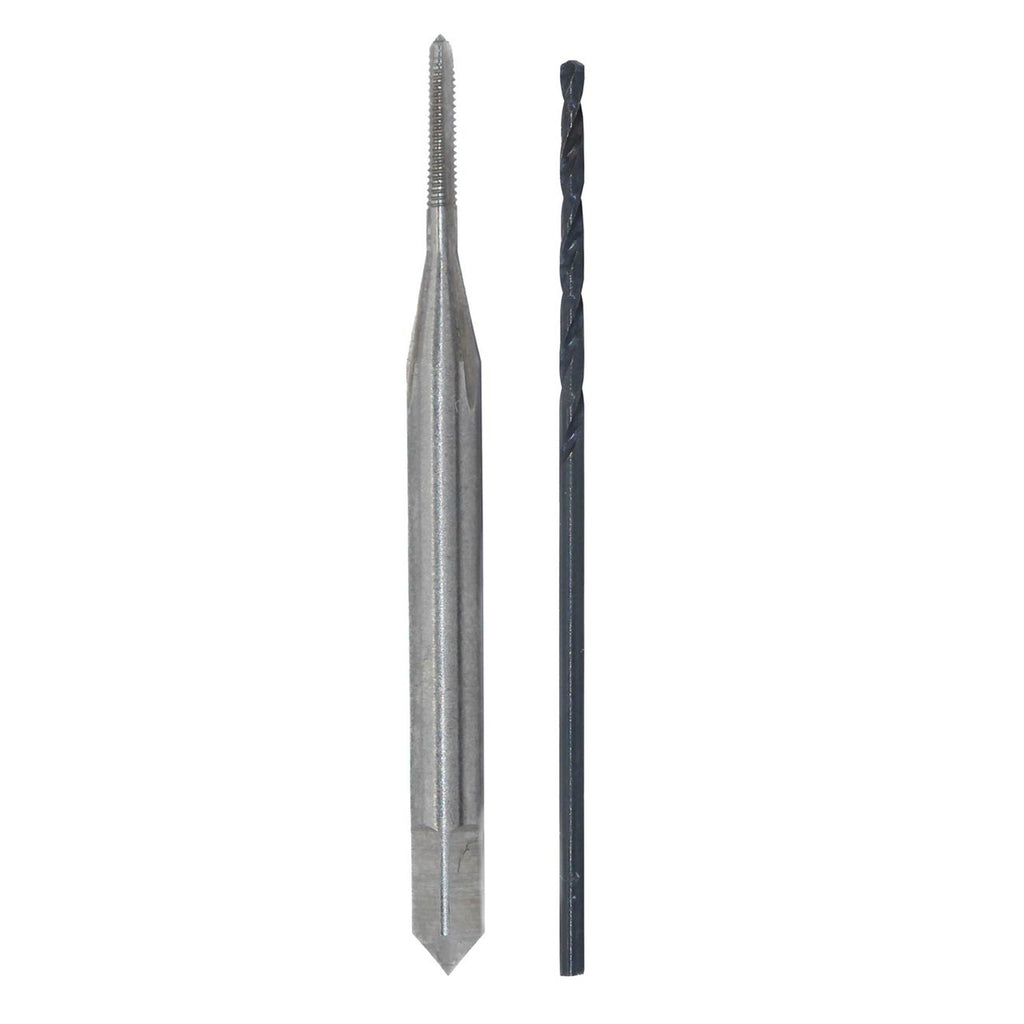 Drill America #5-40 Unc Hss Plug Tap And #38 Hss Drill Bit Kit In Storage Pouch