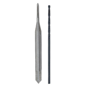 Drill America #5-40 Unc Hss Plug Tap And #38 Hss Drill Bit Kit In Storage Pouch