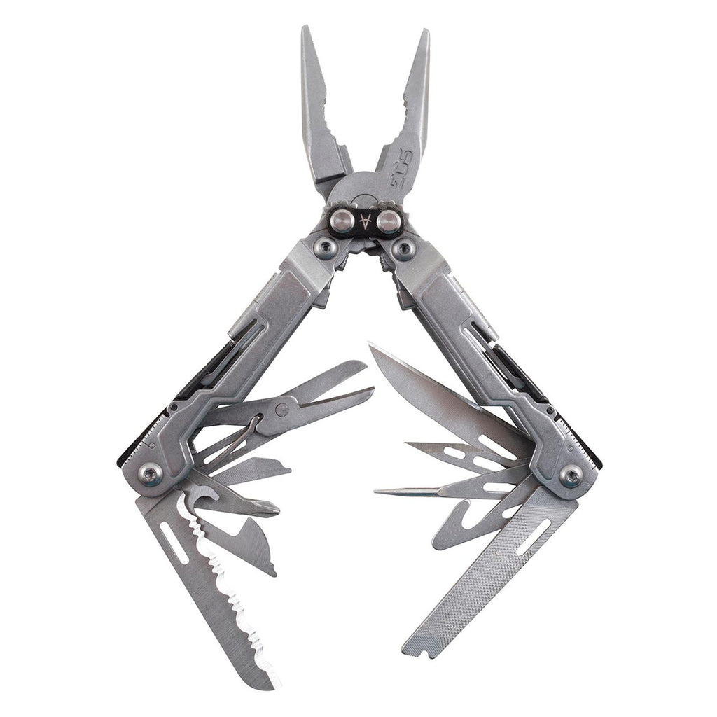 Sog Powerpint 18-in-1 Mini Multi-tool (stone Wash Finish)