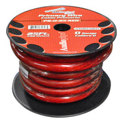 Audiopipe Power Cable 0-gauge 25 Foot Spool - Red