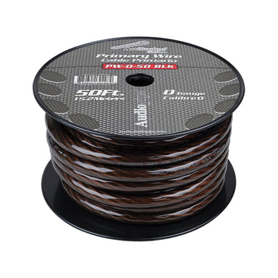 Audiopipe Power Wire 0 Gauge 50 Foot – Black