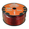 Audiopipe Power Cable 4-gauge 100 Foot Spool - Red