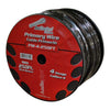 Audiopipe Power Cable 4-gauge 250 Foot Spool - Black