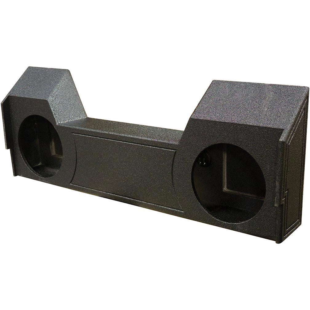Qpower “qbomb” Dodge Ram Crew Cab '19-'24 Dual 12" Woofer Box