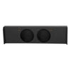 Qpower Dual 10" Sealed Empty Woofer Enclosure - Ford '09-'22 F-150 Super Crew'17-'22 Ford F-250/350