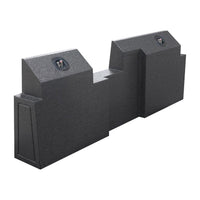 Qpower “qbomb” All Years Jeep Gladiator Dual 12″ Sealed Empty Woofer Enclosure