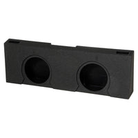 Qpower "qbomb" Chevy/gmc Crew Cab '07-'13 Dual 12" Vented Empty Woofer Box
