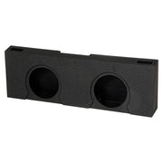 Qpower "qbomb" Chevy/gmc Crew Cab '07-'13 Dual 12" Vented Empty Woofer Box