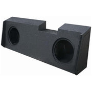 Qpower Chevy/gmc Crew Cab Or Double Cab '18 - '24 Dual 10" Sealed Woofer Enclosure