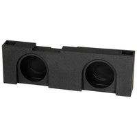 Qpower "qbomb" Chevy/gmc Crew Cab '14-'18 Dual 12" Vented Empty Woofer Enclosure