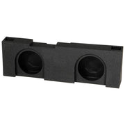 Qpower "qbomb" Chevy/gmc Crew Cab '14-'18 Dual 12" Vented Empty Woofer Enclosure