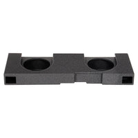 Qpower "qbomb" Chevy/gmc Crew Cab '14-'18 Dual 12" Vented Empty Woofer Enclosure