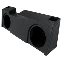Qpower “qbomb” Chevy/gmc Crew Cab Or Double Cab ’19-'24 Dual 12″ Vented Empty Woofer Box
