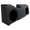 Qpower “qbomb” Chevy/gmc Crew Cab Or Double Cab ’19-'24 Dual 12″ Vented Empty Woofer Box