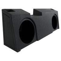 Qpower “qbomb” Chevy/gmc Crew Cab Or Double Cab ’19-'24 Dual 12″ Vented Empty Woofer Box
