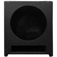 Qpower "qbomb" '14-'18 Gm/chevy Crew Cab Center Console Single 12" Vented Empty Woofer Enclosure