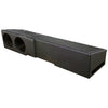 Qpower "qbomb" Chevy/gmc Crew Cab '07-'24 Dual 8" Ported Woofer Box