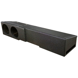 Qpower "qbomb" Chevy/gmc Crew Cab '07-'24 Dual 8" Ported Woofer Box