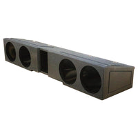 Qpower "qbomb" Chevy/gmc Crew Cab '07-'24 Quad 8" Ported Woofer Box