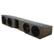 Qpower "qbomb" Chevy/gmc Crew Cab '07-'24 Quad 8" Ported Woofer Box