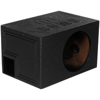 Qpower Single 10" Qbomb Woofer Box