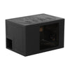 Qpower Single 12" Bomb Boxsquare Ported Square Woofer Opening