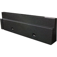 Qpower "qbomb" Toyota Tacoma Double Cab '05-'24 Dual 10" Sealed Woofer Box