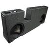 Qpower “q-bomb” Toyota Tundra Double Cab '07 - '22 Dual 12” Ported Woofer Enclosure