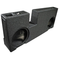 Qpower “q-bomb” Toyota Tundra Double Cab '07 - '22 Dual 12” Ported Woofer Enclosure