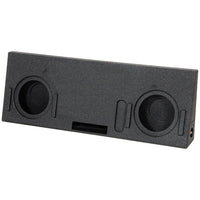 Qpower "qbomb" Toyota Tundra Crew Max Cab '14 -'21 Dual 10" Vented Woofer Enclosure