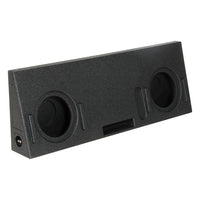 Qpower "qbomb" Toyota Tundra Crew Max Cab '14 -'21 Dual 10" Vented Woofer Enclosure