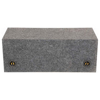 Empty Woofer Box Dual 10" Mdf Vented Bass Box
