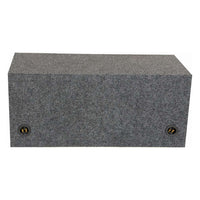 Qpower 2 Hole 15" Vented Woofer Box With 1" Mdf Face
