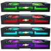 Qpower Qluxe Dual 10″ Vented With Rgb Led Illumination Chevy 2014-2018 Crew Cab