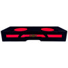 Qpower Qluxe Dual 12″ Vented With Rgb Led Illumination Gmc 2007-2013 Crew Cab