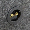 Empty Woofer Box (2)12" Qpower Square Style; *mspq12e*
