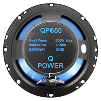 Qpower 6.5" 2-way Speaker 300w