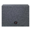 *tw12* Empty Split Woofer Box Angle 12"; Mounts Behind Seat
