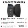 Fortin 2-way Rf Kit 3000 Ft Range 2-4-button Led Remotes Works With Evo-one And Evo-all