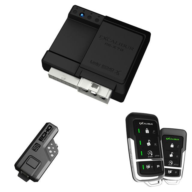 Excalibur 900mhz Led 2-way  Keyless Entry & Remote Start (linkr Ready)
