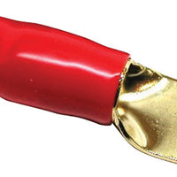 Ring Terminals 1/0ga. 10pcs. Gold;red Sleeve;xscorpion
