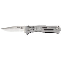 Sog Slimjim Folding Knife (silver Straight Edge)