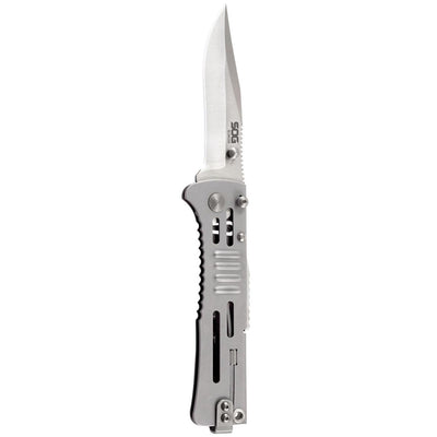 Sog Slimjim Folding Knife (silver Straight Edge)