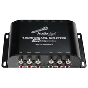 Audiopipe Rca 1 In /3 Out Splitter With 10 Volt Audio Signal Line Driver